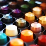 Kapselmaschine mit Kapseln