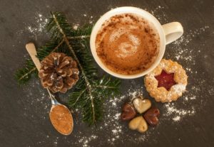 weihnachtlicher Kaffee